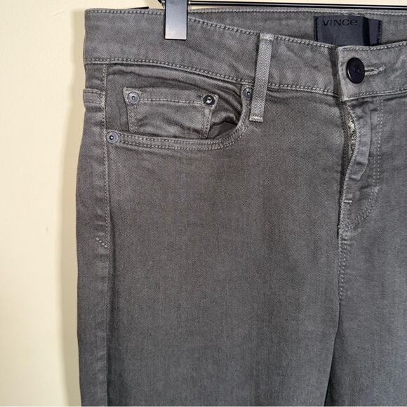 VINCE olive gray skinny jeans work wear 29 - Picture 4 of 6